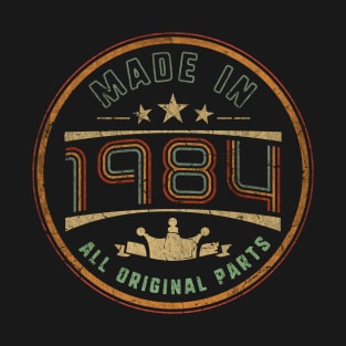 Made In 1984 39th Birthday T-Shirt