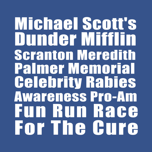 Michael Scott S Dunder Mifflin Fun Run The Office Kids T Shirt