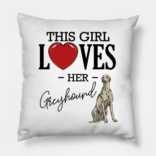 Greyhound Pillow