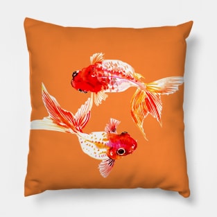 yin yang Koi Pillow