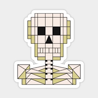 Abstract Skeleton Magnet