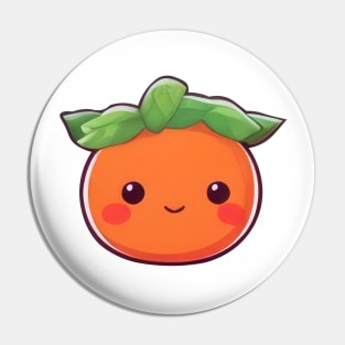 Stylized Orange Pin