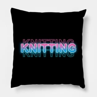 Knitting Pillow