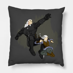 the dark witcher Pillow