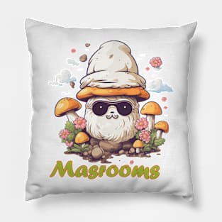 Lion's Mane mushrooms Pillow