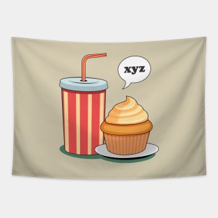 sweet cupcake Tapestry