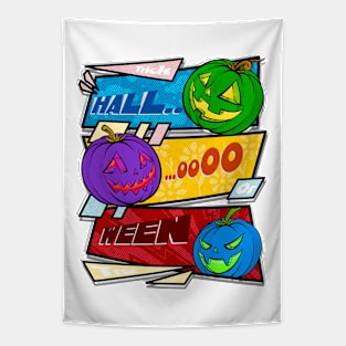 HALLOWEEN CONVERSATION Tapestry