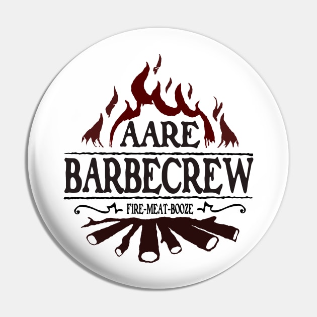 Barbecrew White Pin by Toschter