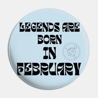 Legends are born in February. Pieces, fish, love, great Pin