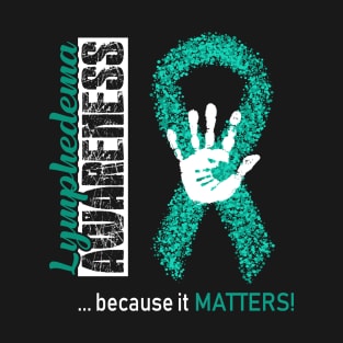 Lymphedema Awareness Because It Matters - In This Family We Fight Together T-Shirt