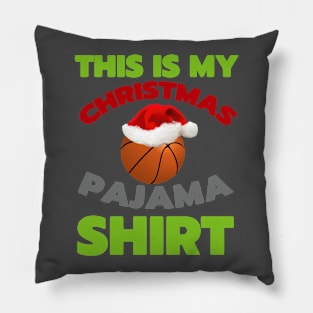 This Is My Christmas Pajama Shirt Funny Christmas Pillow