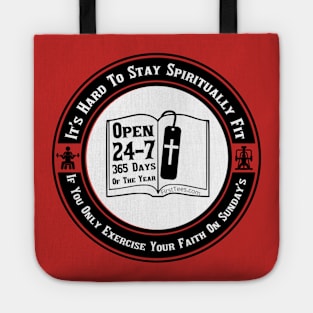 Exercise Your Faith Tote