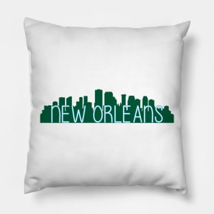 New Orleans Tulane Pillow