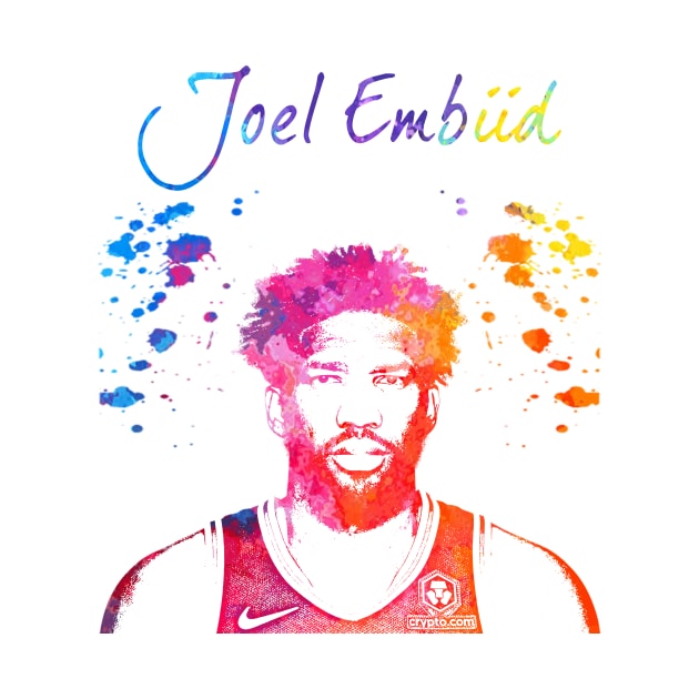 Joel Embiid by Moreno Art