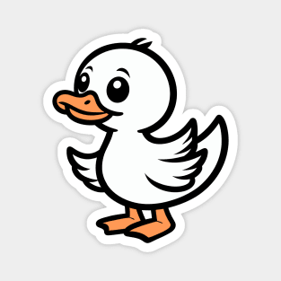 Cartoon Duck Magnet