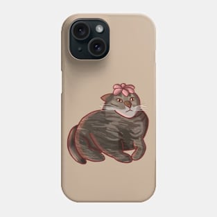 Flower Cower Cat Phone Case