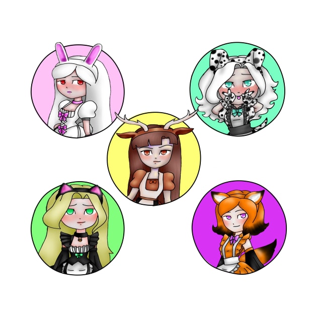 little animal maids by TheRebels