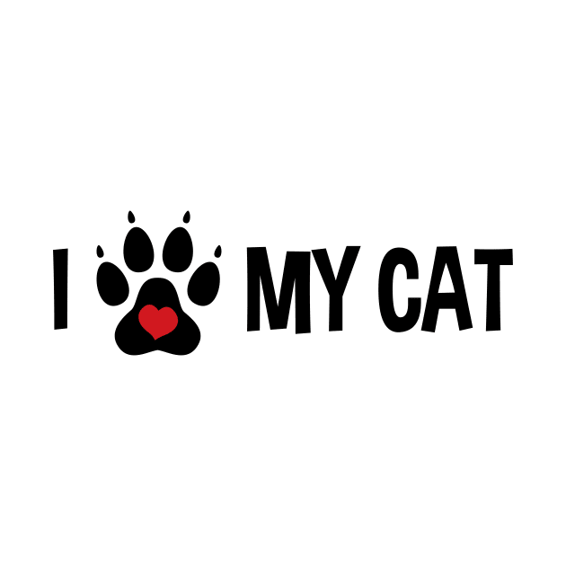 I Love My Cat by InspiredQuotes