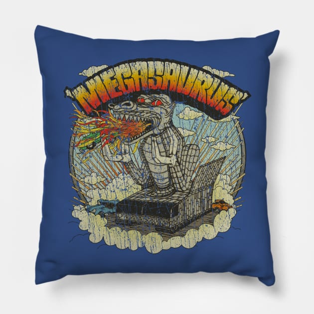 Megasaurus 1985 Pillow by JCD666