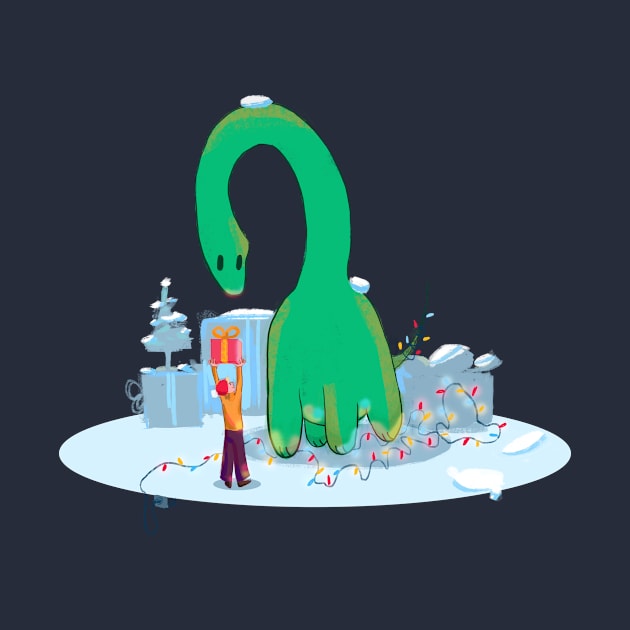 Dino Christmas by ver_mor