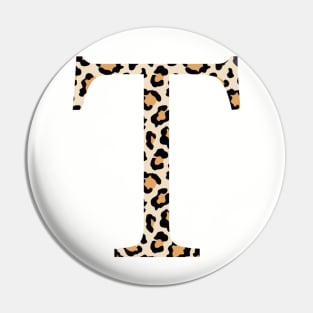 Tau Cheetah Letter Pin