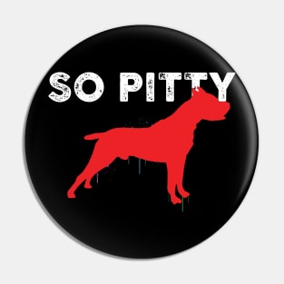 Pitbull Lover T-Shirt pit bull terrier gift Pin