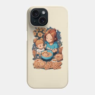 Mothers love with a Ramen Phone Case