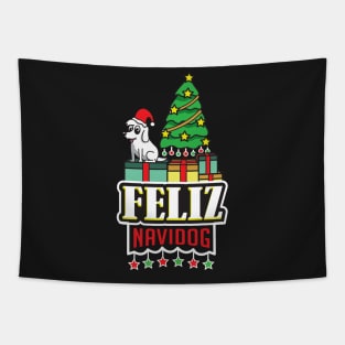 Feliz Navidog! Tapestry