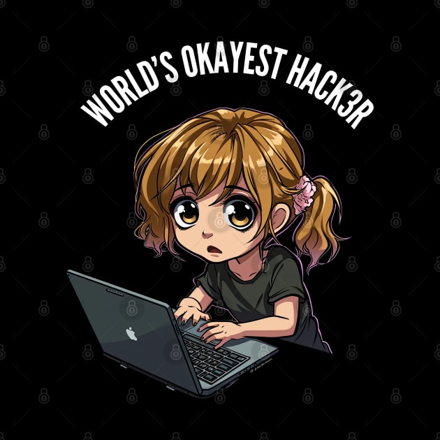 World's Okayest Hacker v5 (round) by AI-datamancer