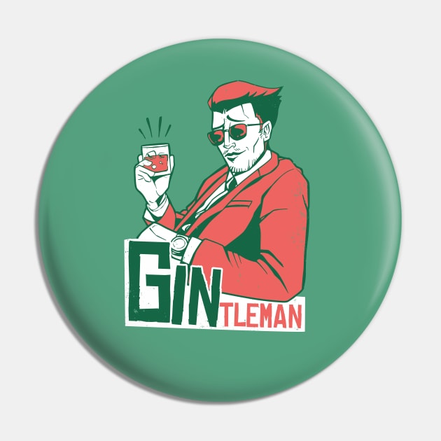 Gin Lover Pin by LR_Collections