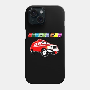 TODDLER RESCUE CAR Phone Case