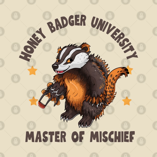 Honey Badger University Masters Of Mischief by NomiCrafts