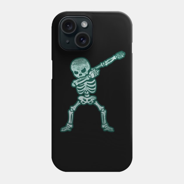 Dabbing Skeleton - Dab - Skeleton - Funny Halloween Shirt Phone Case by BKFMerch