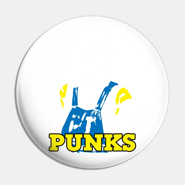 The Warriors Punks Pin by MadHorse