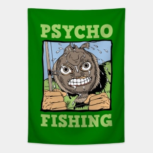 Psycho Fishing Tapestry