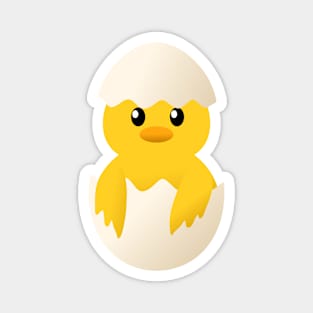 Easter chick in eggshell Magnet