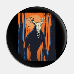 Wendigo Design Pin