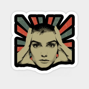 Sinéad O'Connor || Vintage Art Design || Exclusive Art Magnet