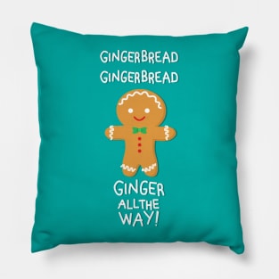 Gingerbread Pillow