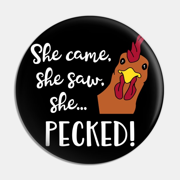 she came she saw she PECKED Pin by FandomizedRose