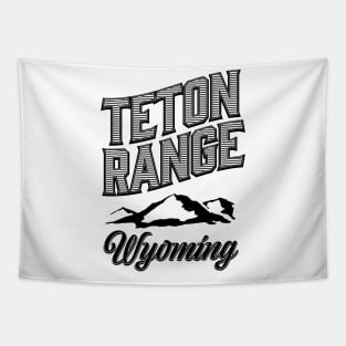 Teton Range Wyoming Tapestry