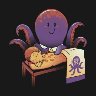 Cupping Therapy Octopus Massage by Tobe Fonseca T-Shirt