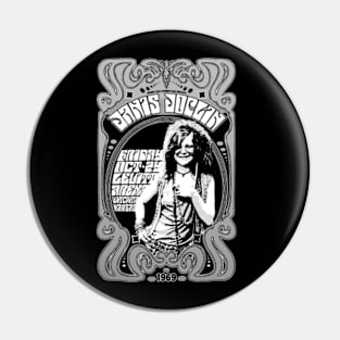 Janis Joplin Kansas City Pin