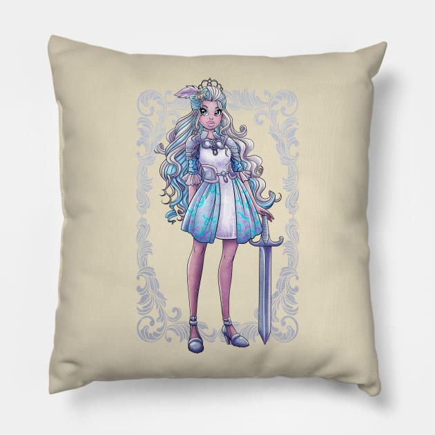 Darling Charming Pillow by reidavidson