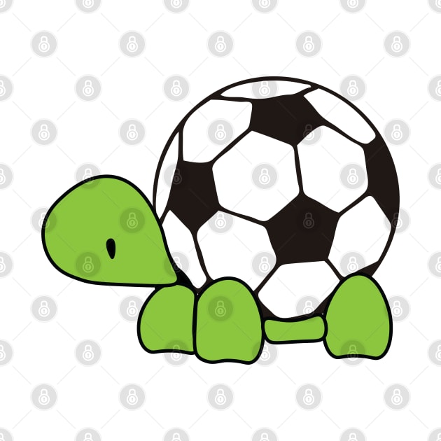 Turtle Soccer Reptile Lover Gift by DaStore