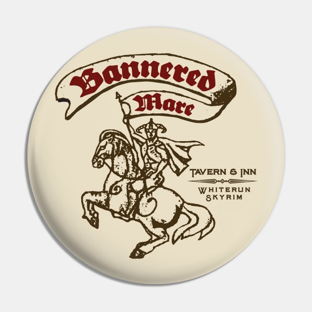 Bannered Mare Pin by MindsparkCreative