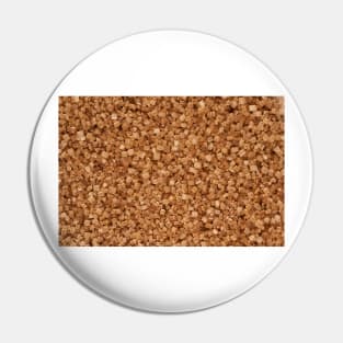 Brown cane sugar closeup Pin