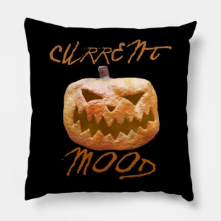 Pumpkin Grin - Current Mood Pillow