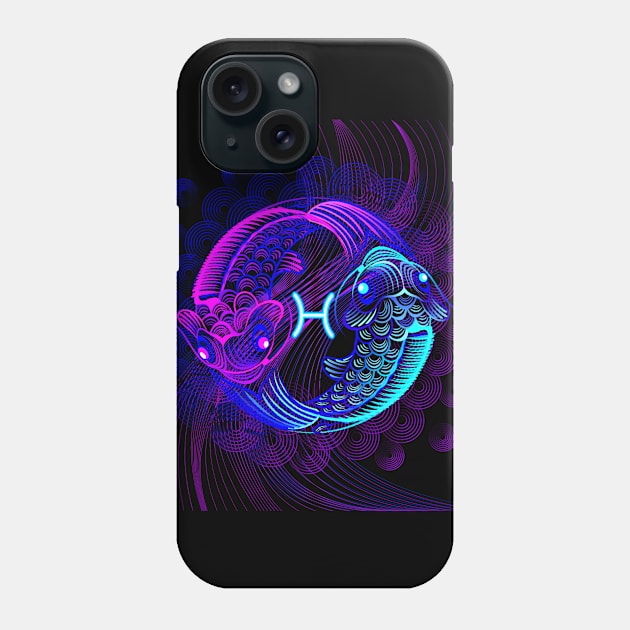 Pisces Phone Case by DISOBEY