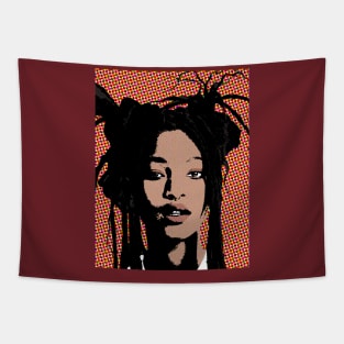 willow smith style pop art Tapestry